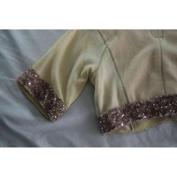 Burning Torch Cashmere Sweater sz M Made in USA - Picture 10 of 12